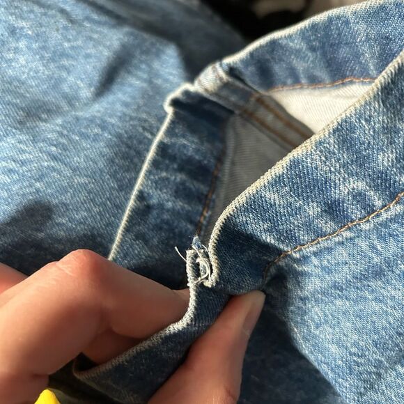 Madewell The '90s Straight Utility Jean in Fenwood Wash Size 29 - Picture 14 of 15